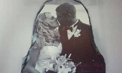 Wedding Day made with sublimation printing